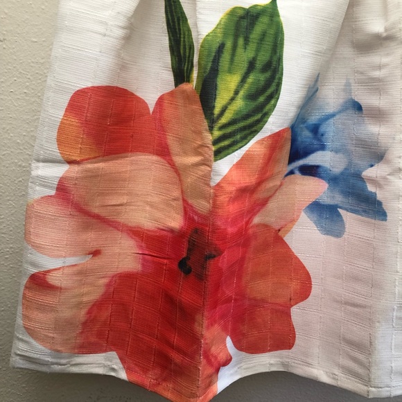 Christian Siriano Women's Size M Sleeveless Bold Floral Print Mini Summer Dress - Picture 6 of 9